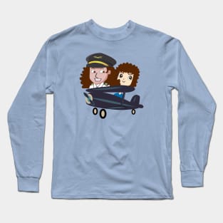 Pilot mom Long Sleeve T-Shirt